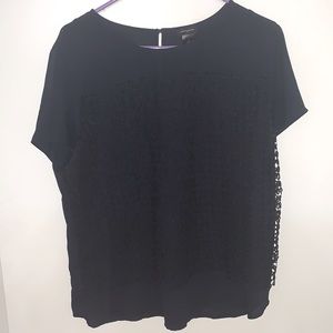 Navy Blue Ann Taylor Blouse